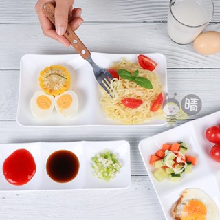 (現貨) NAKAYA 分格餐盤 日本製 醬料碟 可微波 小菜盤 點心盤 深盤餐盤 分格盤【晴媽好物推薦】