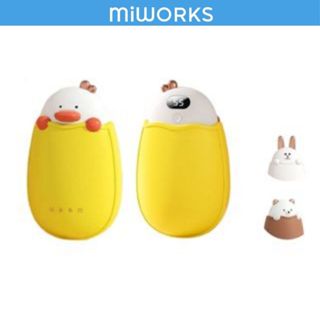 米沃 動物造型暖手寶 暖宮神器 充電式暖暖包 保暖 行動店員 usb充電 保暖器 加熱器 加溫器 隨身電暖器 送女友必備