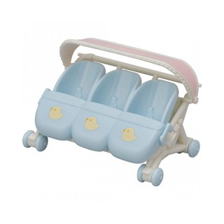 森林家族三胞胎推車(娃娃需另購)