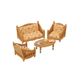 Sylvanian Families日本森林家族 家具配件 客廳沙發套組 家家酒玩具(娃娃需另購)
