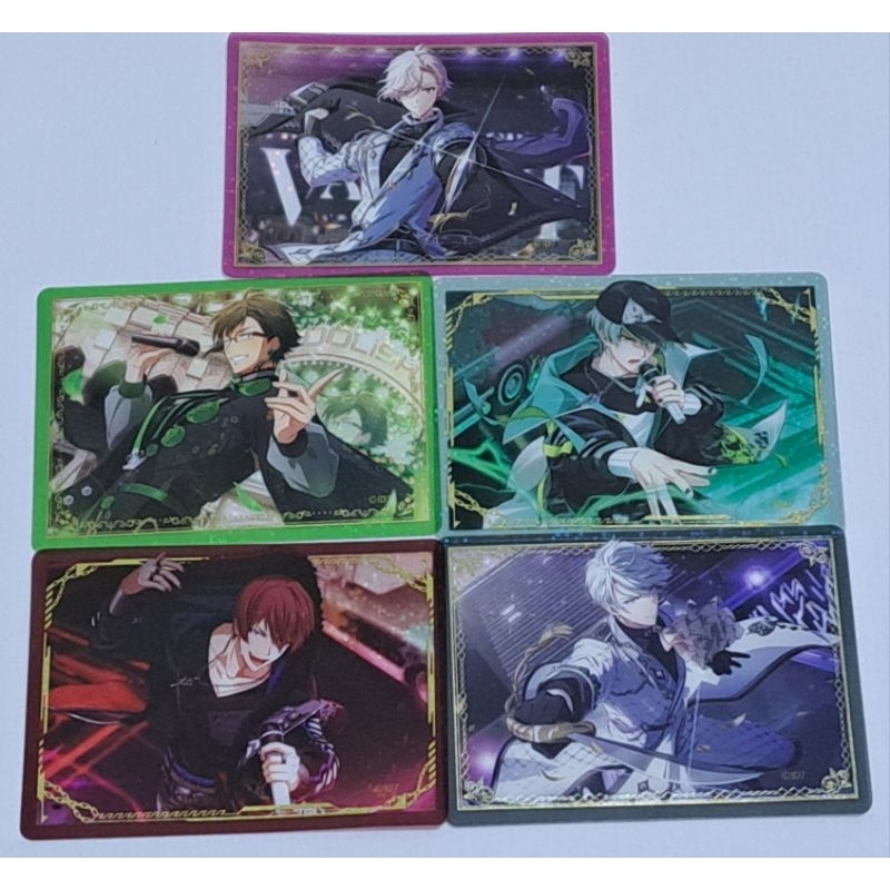 アイナナIDOLISH7  九条天 八乙女樂 狗丸 亥清悠 TRIGGER  衣裝展透卡 無瑕疵 大和