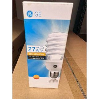 奇異220V27W螺旋燈管黃光