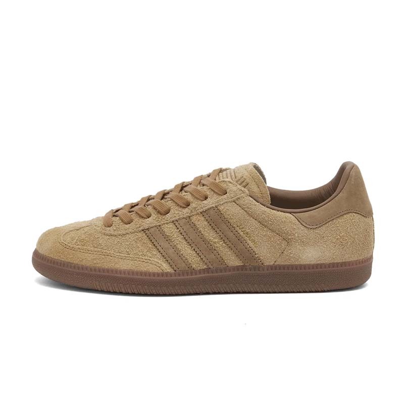 JJJJound x adidas Samba Tobacco 聯名款 經典復古 棕色麂皮焦糖底 男鞋 ID8709 預