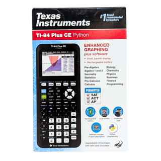 Texas Instruments TI-84 Plus CE 最新 PYTHON 版 圖形計算機 計算器 保固見敘述