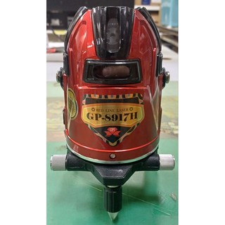 GP-8917H 高亮度紅光8線8點(4V4H8P) 全自動電子式雷射水平儀 ★購買就送一個公分捲尺★