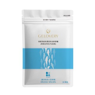 Gelovery 德國KD頂級高濃度魚油｜高吸收rTG型態（葷）