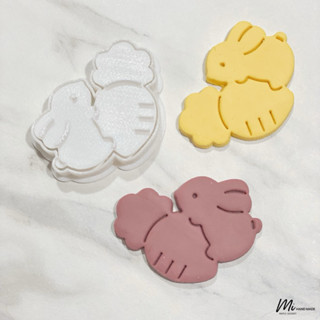 『Mi烘培』蘿蔔小兔 3D列印模 烘焙壓模 餅乾模具 手工餅乾 造型餅乾 壓模餅乾 餅乾模 動物餅乾模 兔子餅乾模 兔子