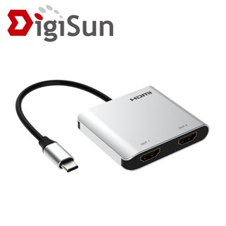 DigiSun UB392 USB Type-C to 4K HDMI 2.0 雙螢幕擴充轉接器