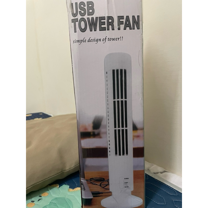 Tower Fan USB 桌上型 迷你大廈扇 涼感電風扇 電腦散熱風扇