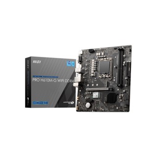MSI 微星 PRO H610M-G WIFI DDR4 主機板 1700腳位 M-ATX 主機板