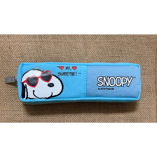 SNOOPY史努比（太陽眼鏡）中方型棉布筆袋 筆袋