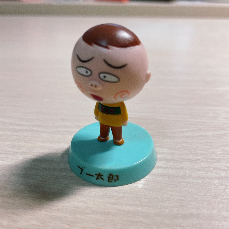 《 櫻桃小丸子 》 豬太郎 搖頭公仔