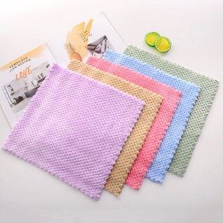 (免運現貨)珊瑚絨毛巾30*30cm 擦拭布 萬用布 抹布 小毛巾