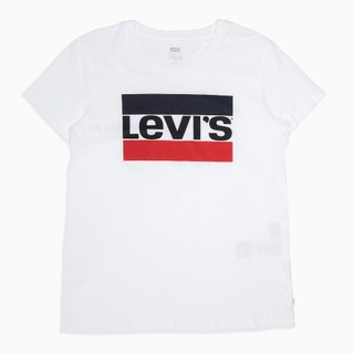 Levis 女款 短袖T恤 復古Sportwear Logo印花 白 17369-0297🔥