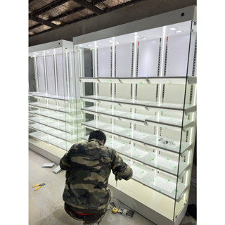 訂製【全臺上門組裝 客製大型展示櫃】GK大型樂高手辦展示櫃傢用實木動漫模型玩具玻璃櫃奬盃積木展示架樂高收納櫃樣品陳列展櫃