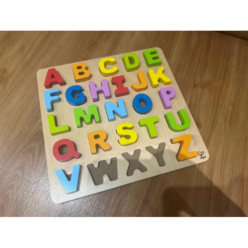 Hape英文字母、數字/DJECO puzzle 智荷拼圖/  puzzle 拼圖