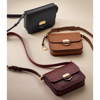 【現貨】FOSSIL 新款 LENNOX 真皮金釦 側背包 斜背包 女包 包包