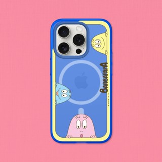 犀牛盾 適用iPhone JellyTint(MagSafe相容)透明防摔手機殼∣泡泡先生/探頭