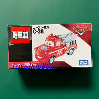 C-38 脫線(消防救援版) 迪士尼 CARS TOMICA 多美小汽車 TAKARA TOMY (888玩具店)