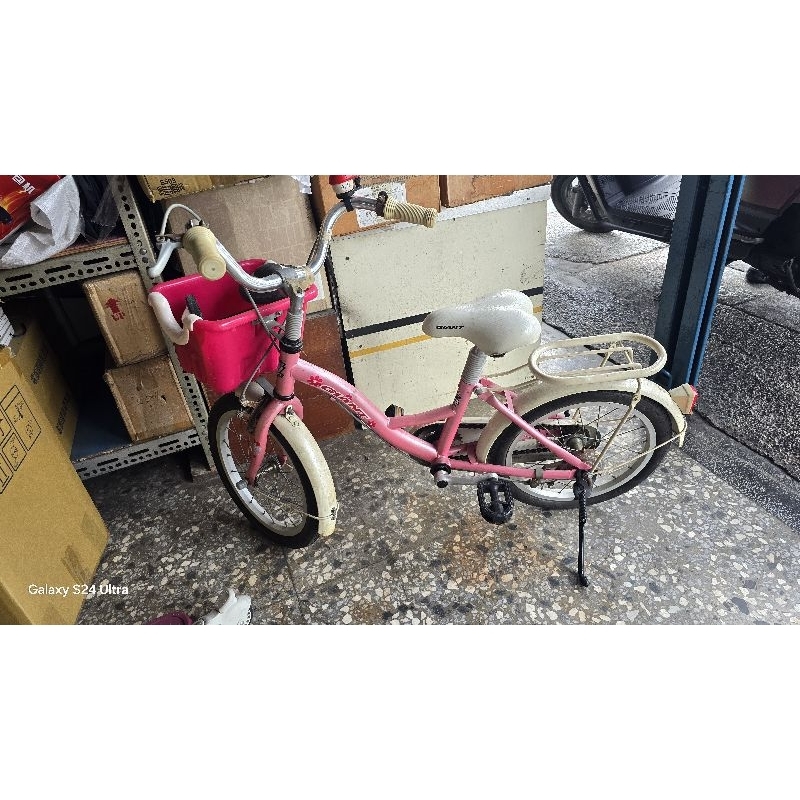 16吋捷安特腳踏車二手附輔助輪KJ165