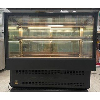 冠億冷凍傢俱行 [嚴選新中古機] 臺灣製金格3尺直角蛋糕櫃/西點櫃、冷藏櫃、冰箱、巧克力櫃/220V/130712-4