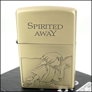 ☆福星屋☆【ZIPPO】日系~吉卜力工作室-宮崎駿-神隱少女-千尋與白龍圖案設計 NO.NZ-34