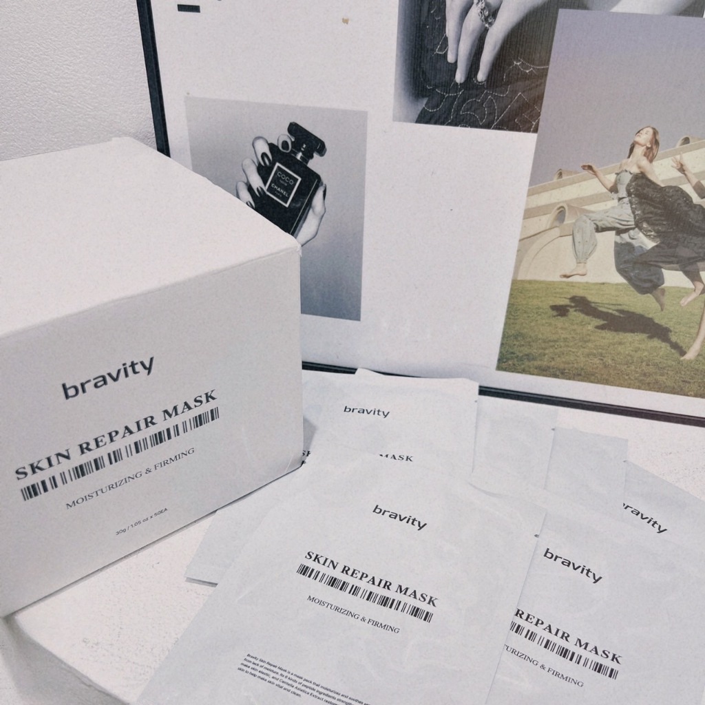 南他宿滿299免運 Bravity 深層水光面膜 單片
