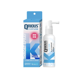 QRIOUS®奇瑞斯紫錐菊KK刻舒口腔噴霧-水蜜桃風味【安琪兒婦嬰百貨】