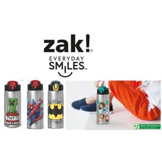 *啵比小舖*Zak Designs 兒童單壁不鏽鋼水瓶/吸管水壺 27盎司(798ml)