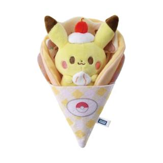 🌟現貨🌟正版 Pokemon 寶可夢 Pokepeace DIY絨毛娃娃 草莓可麗餅 皮卡丘
