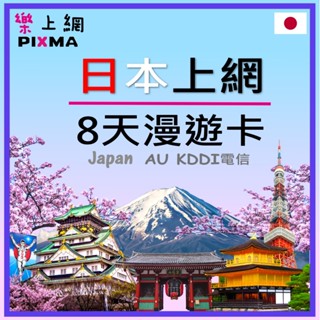 日本上網絡卡 大阪沖繩京都北海道東京九州奈良四國 日本網絡卡8天5GB吃到飽 高速上網漫遊SIM卡 可熱點非AIS【樂上網】