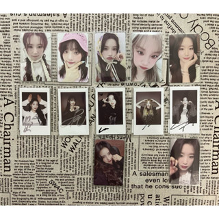 (G)I-DLE 小卡 特典 正規二 KMS3.0 fate 造型 舒華 雨琦 米妮 小娟 薇娟