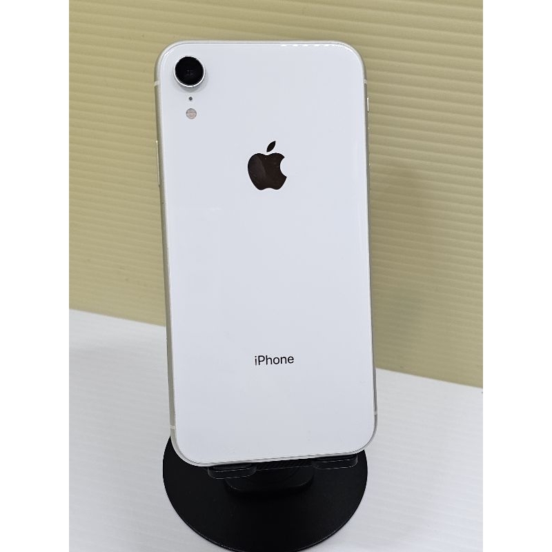 【iPhone 二手】iPhone XR 128G 白色 二手機 8成新【可辦理免卡分期 過件率高】