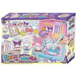 現貨 正版 臺灣代理🌟含發票🧾🌟原價1999元 三麗鷗 Sanrio 璀璨膠畫 豪華創作箱 酷洛米 大耳狗 臺灣伯寶