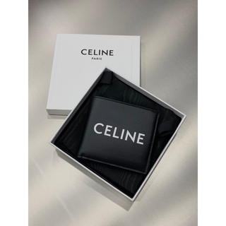 Limit精品✔️Celine 經典 字母Logo設計 男生短夾