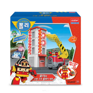 現貨在臺🎈免運🇰🇷韓國空運 poli 聲光玩具 救援小隊 波力 羅伊 消防車 救火 玩具遊戲組 安寶 變形車 生日禮物