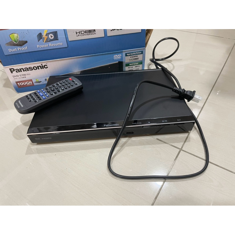 近全新 國際牌播放機 DVD-S700(保固內、附hdmi線）