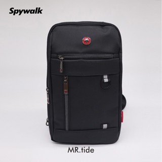 Spywalk 輕便透氣防水斜揹包 防盜胸包 男生胸包 單肩包 7254 MR.tide