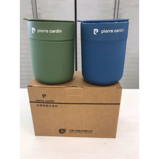 買一送一 皮爾卡登 Pierre Cardin金尊陶瓷手拿杯350ml 2入組 中華工程 泡茶杯 陶瓷瓶