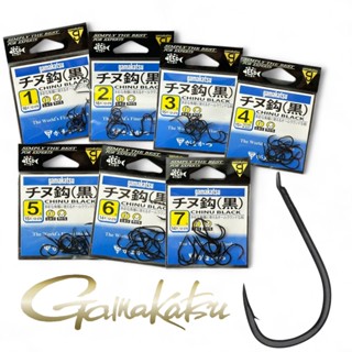 《gamakatsu》チヌ（黑 ヒネリ）千又鉤 黑鯛鉤 磯釣 中壢鴻海釣具