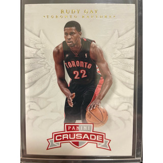 rudy gay panini crusade 經典天使卡籃球卡