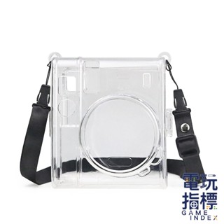 【電玩指標】十倍蝦幣 富士 FUJIFILM instax 配件 MINI 40 水晶殼 含手繩 拍立得 相機 保護殼