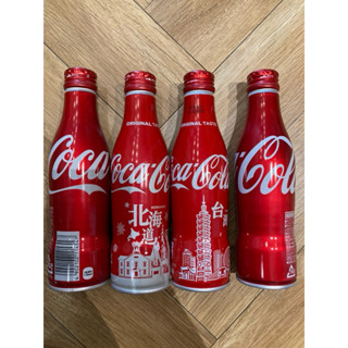 可口可樂 北海道 & 臺灣 紀念瓶 曲線瓶 玻璃瓶
