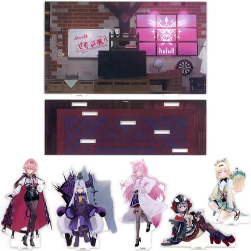 秘密結社holoX 壓克力立牌 立景 虛擬 YouTuber hololive 秘密結社holoX 3Dお披露目記念