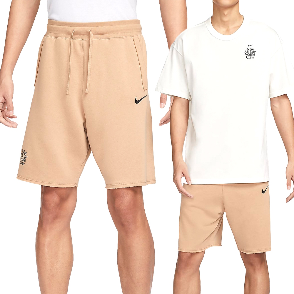 Nike NK Club ALUMNI Short GCEL 男款 卡其色 運動 休閒 短褲 HQ1203-200