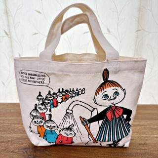 🔜現貨🔜日本 Moomin 嚕嚕米 小不點 雅美 帆布袋 手提袋 托特包 便當袋 姆明 交換禮物