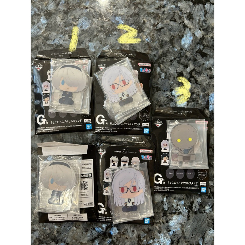 一番賞 現貨 尼爾 G賞 尼爾自動人形 迷你壓克力立牌 全新