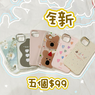 實拍｜Iphone 13 手機殼 鏡面 磨砂 小花 韓國手機殼