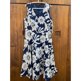 美國品牌 【Preston & York 】女性洋裝 海軍藍色 size 12 ( L )