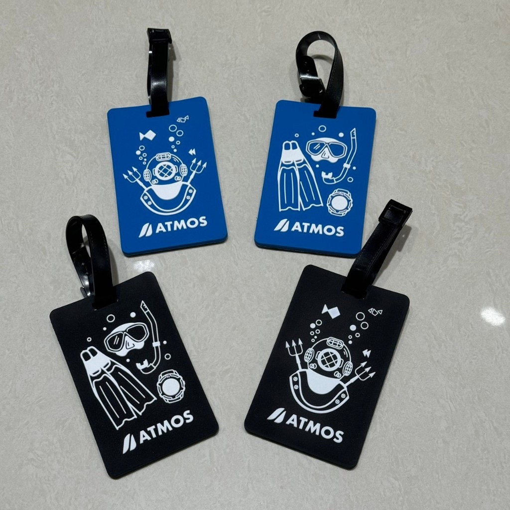 台灣潛水---ATMOS 行李吊牌
